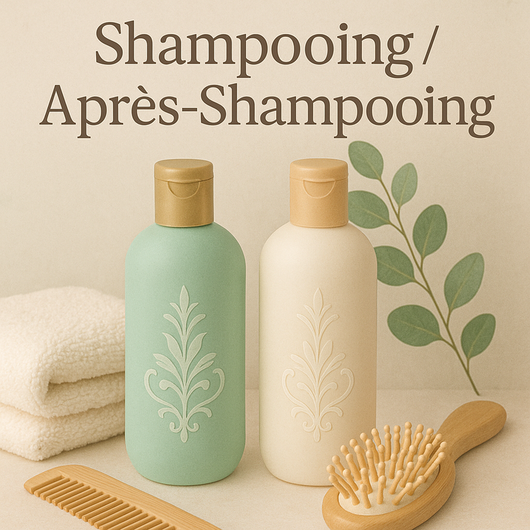 Shampooing , après-shampooing