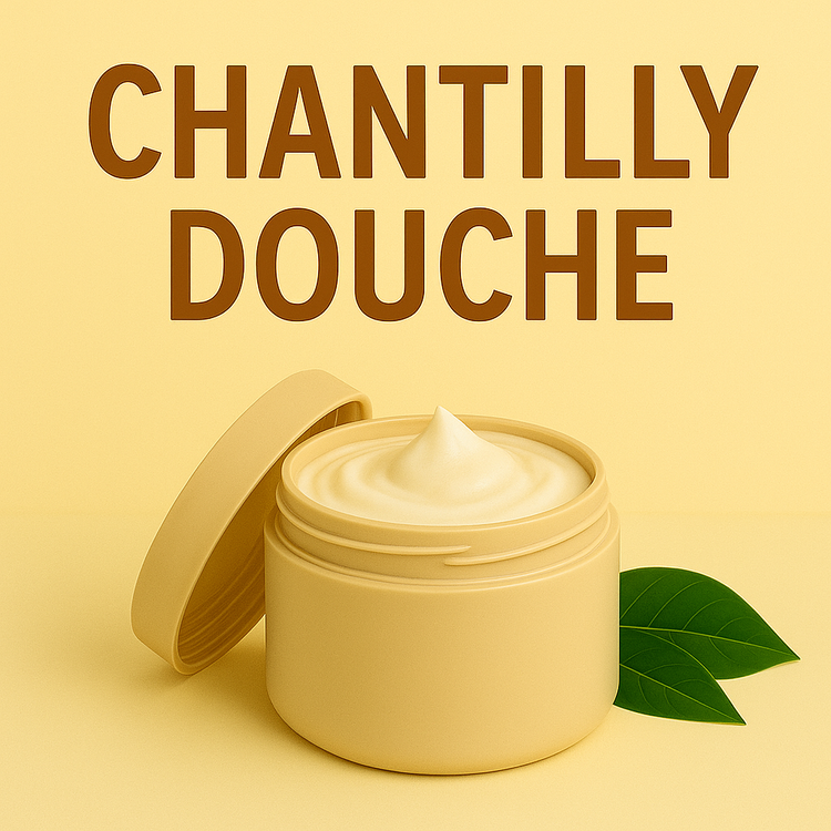 Chantilly de douche