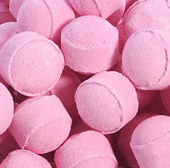 Mini bille effervescentes Amour en Cage (Marbre cerisier)