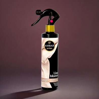 Spray d’ambiance linge frais et coton frais Ambar 280 ML