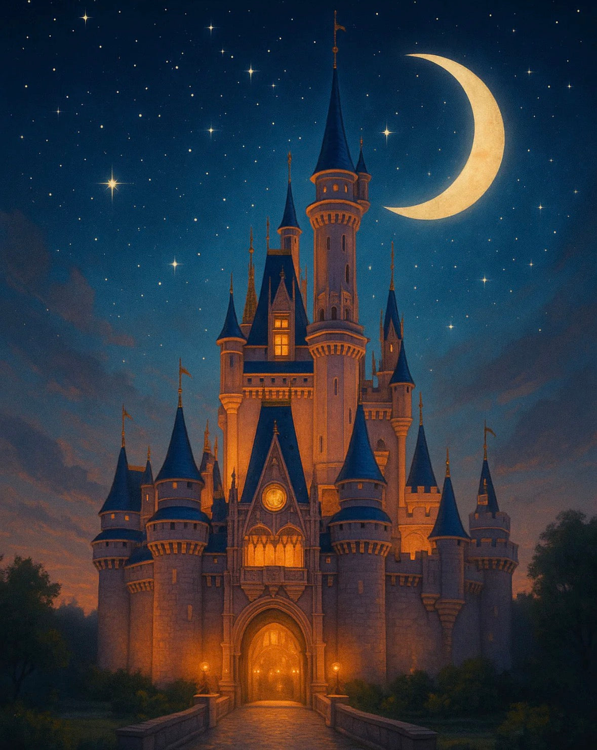 Fondant parfumé Château Disney