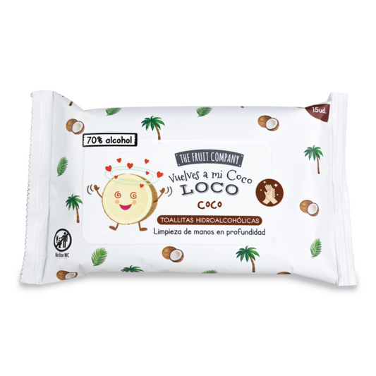 Lingette multi-usage Mains/Visage/WC The fruit company coco