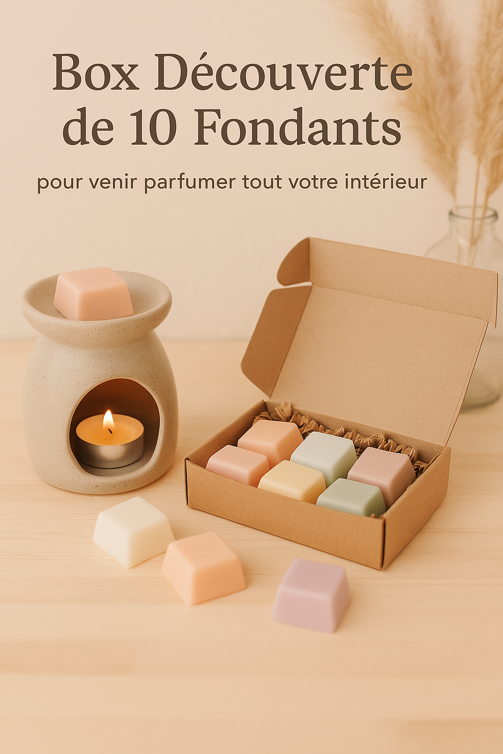 Box découvert 10 Fondant parfumé aléatoires 15/20gr