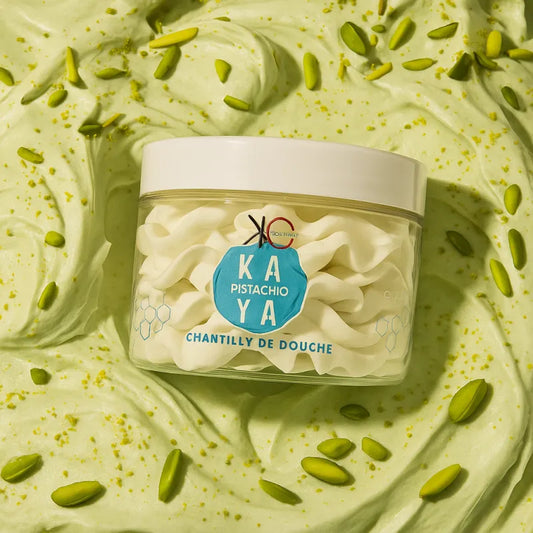 Chantilly de douche KAYA PISTACHIO (inspirée du parfums Kayali yum Pistachio Gelato)