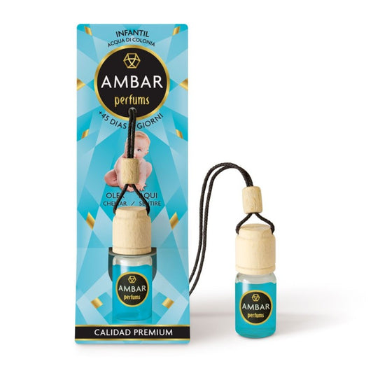 Désodorisant voiture AMBAR parfums enfants