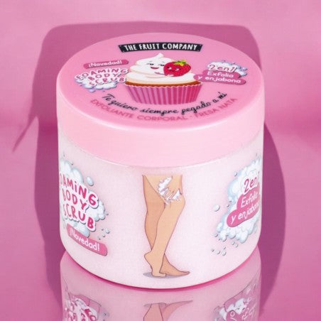 Body scrub + savon 2 en 1 The fruit company fraise chantilly